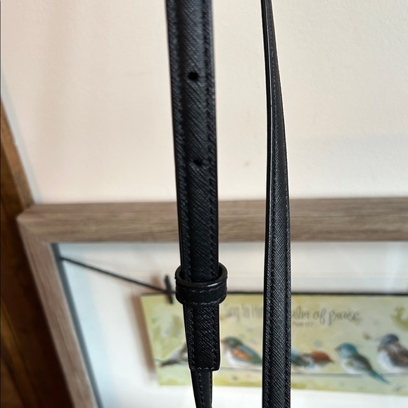 Kate Spade Black and White Polka Dot Crossbody 3.5”x6.5” - Picture 10 of 16